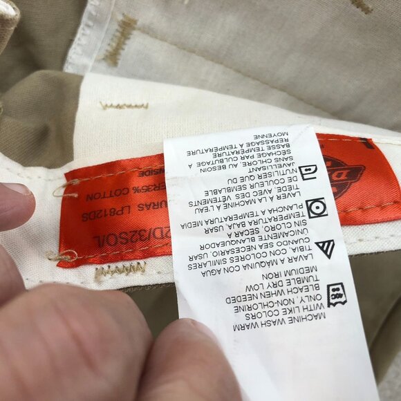 NWT Dickies Mens Work Pants Size 32UL Straight Relaxed Classic Khaki Chino Tan - Picture 11 of 15